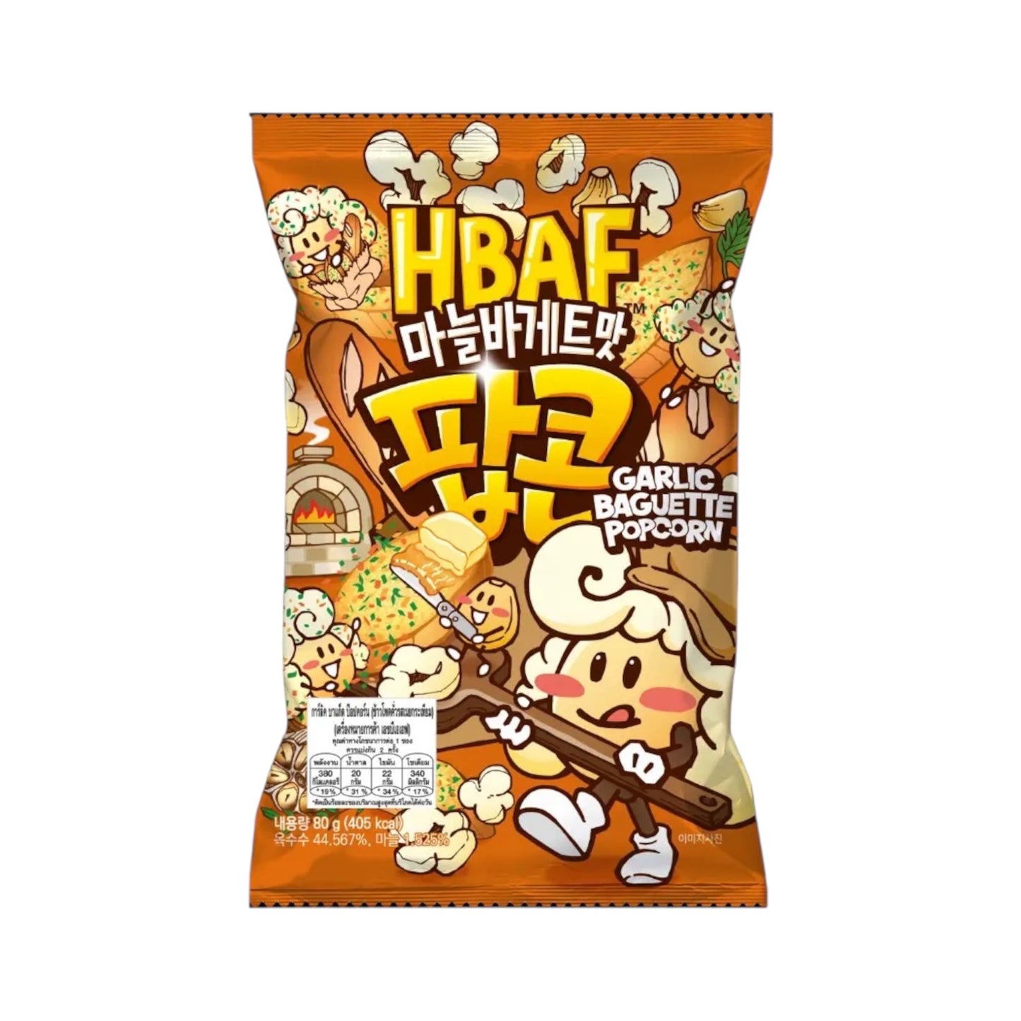 HBAF Garlic Baguette Popcorn (80g)
