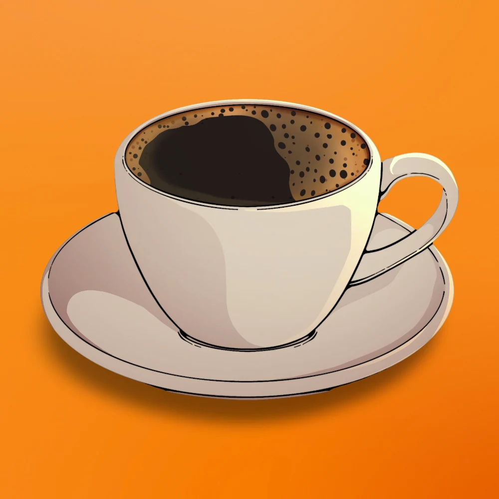 Americano at Snack Global in Kata Beach