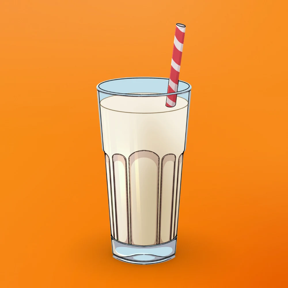 Iced Milk at Snack Global in Kata Beach