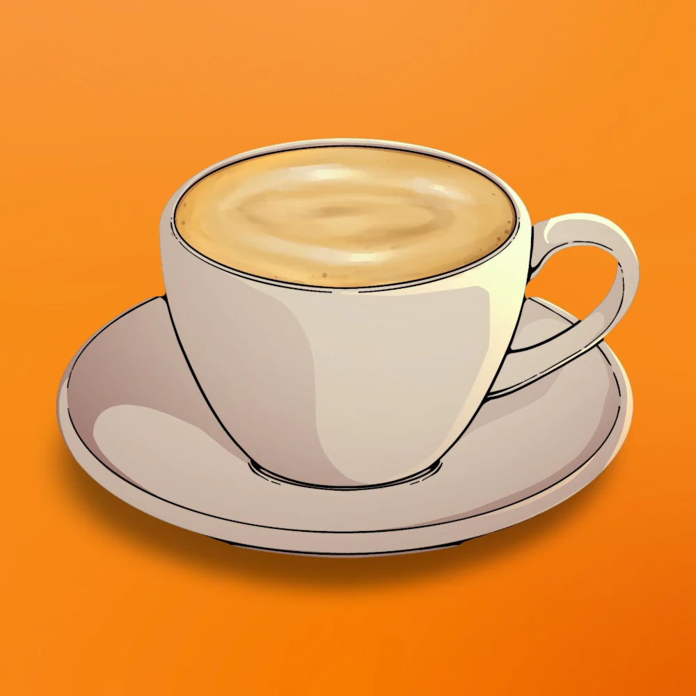 Latte at Snack Global in Kata Beach