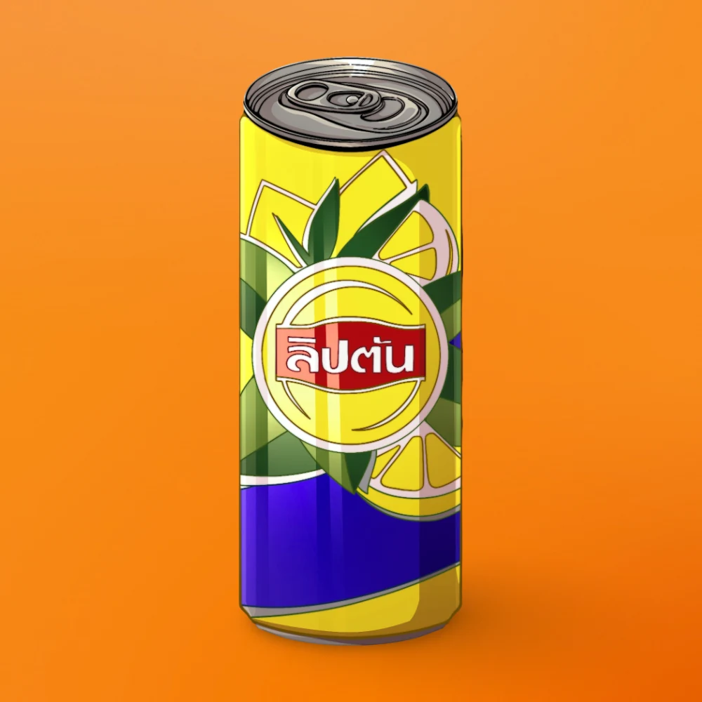 Lipton Lemon Tea at Snack Global in Kata Beach