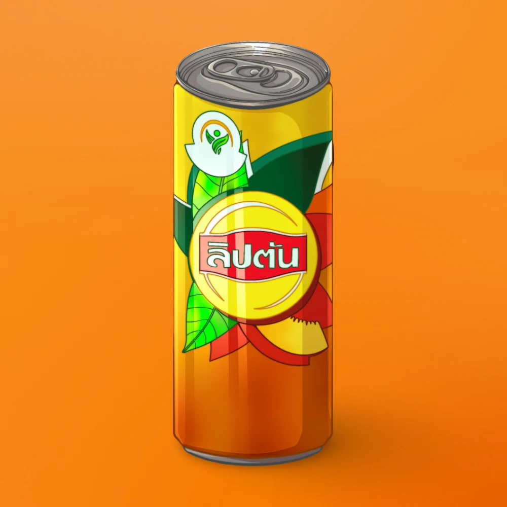 Lipton Peach Tea at Snack Global in Kata Beach