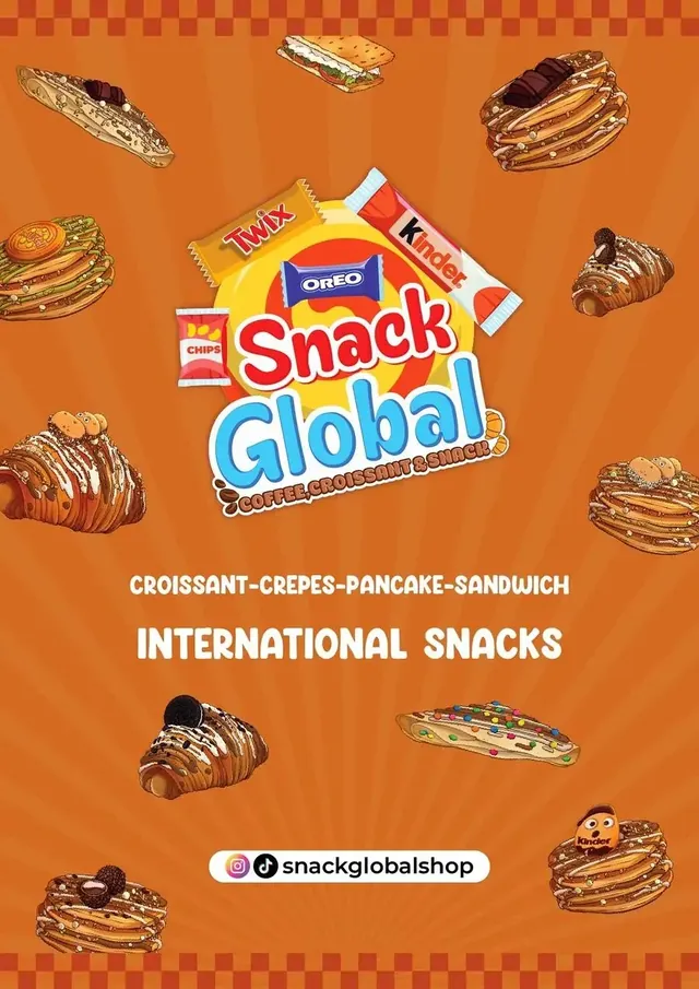Snack Global menu page 1