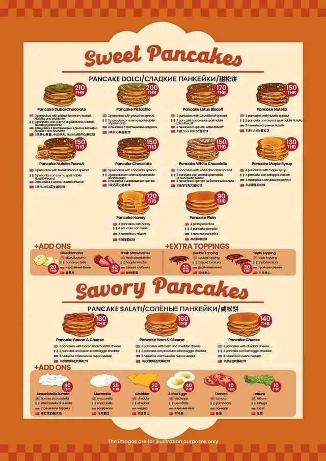 Snack Global menu page 4