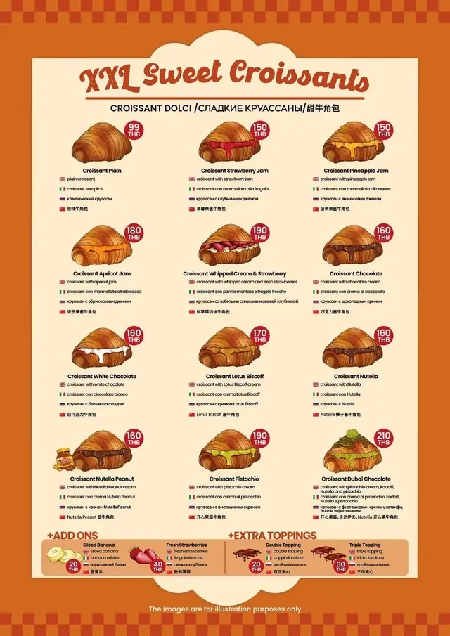 Snack Global menu page 5