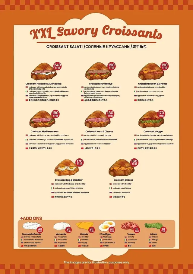 Snack Global menu page 6
