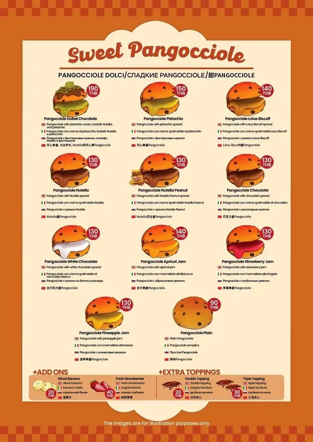 Snack Global menu page 7