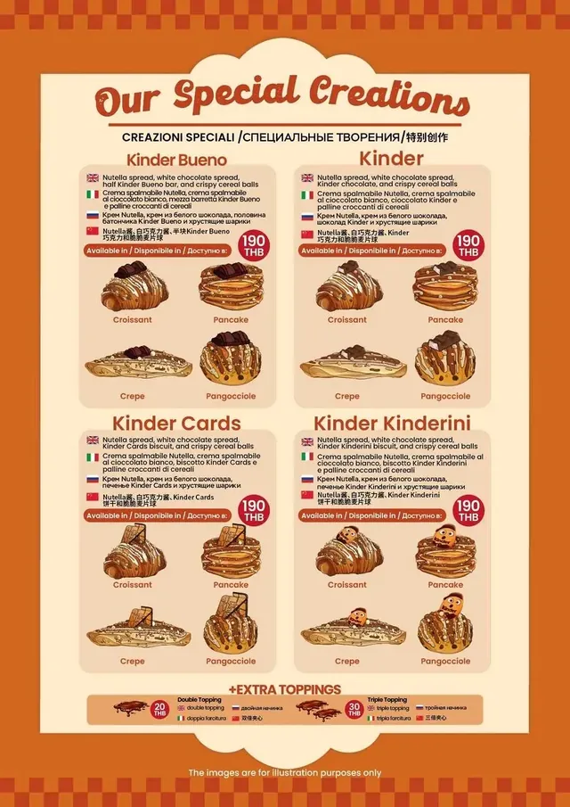 Snack Global menu page 9