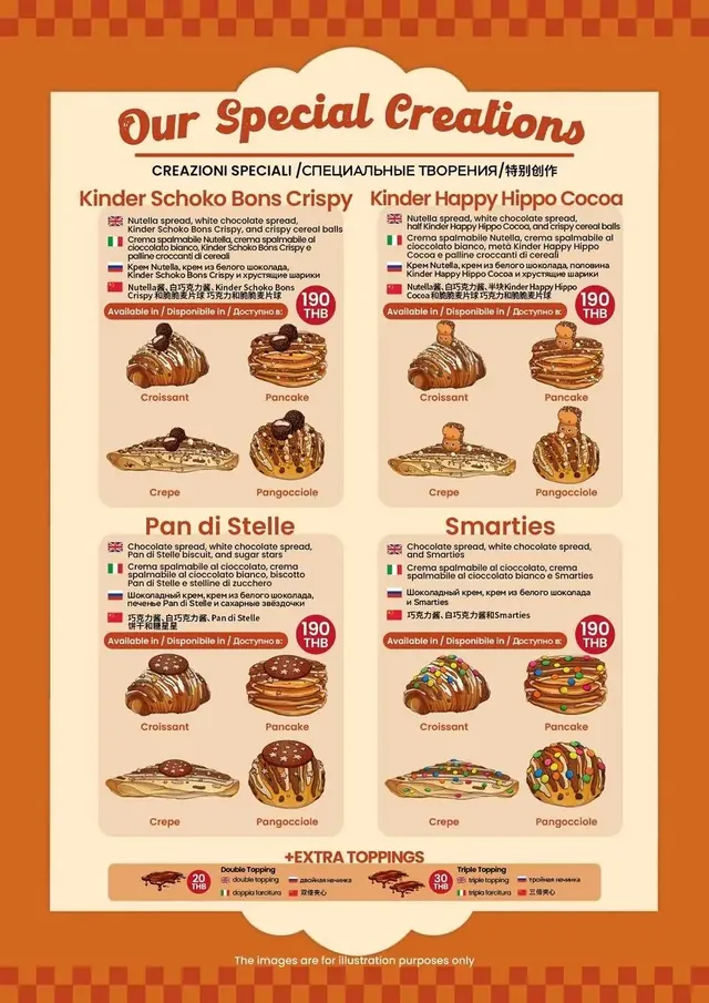 Snack Global menu page 10
