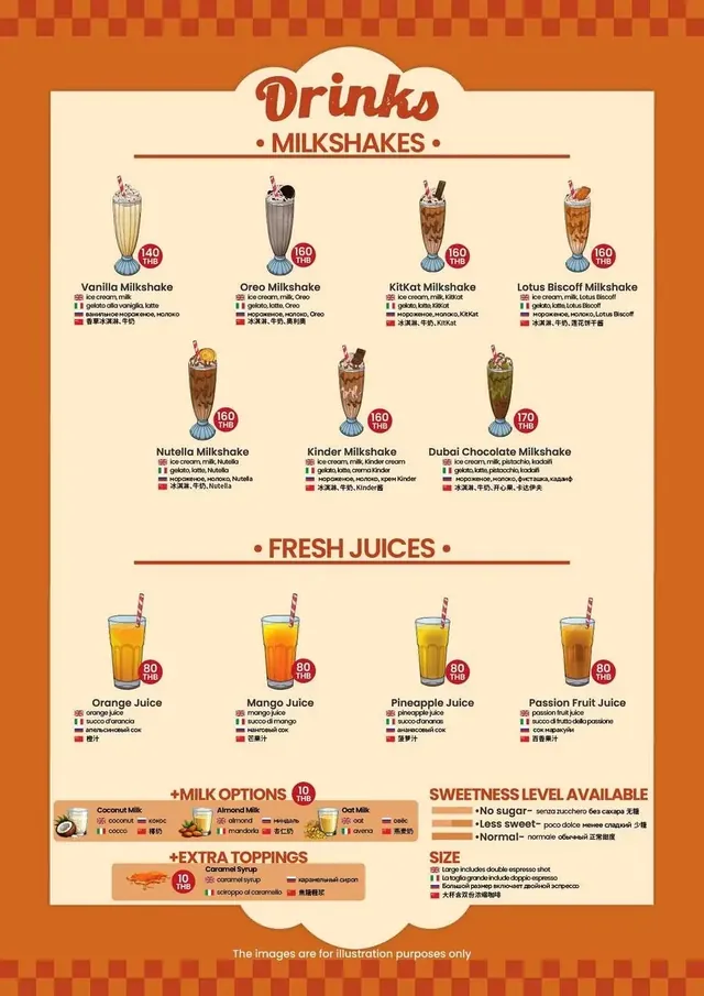 Snack Global menu page 17