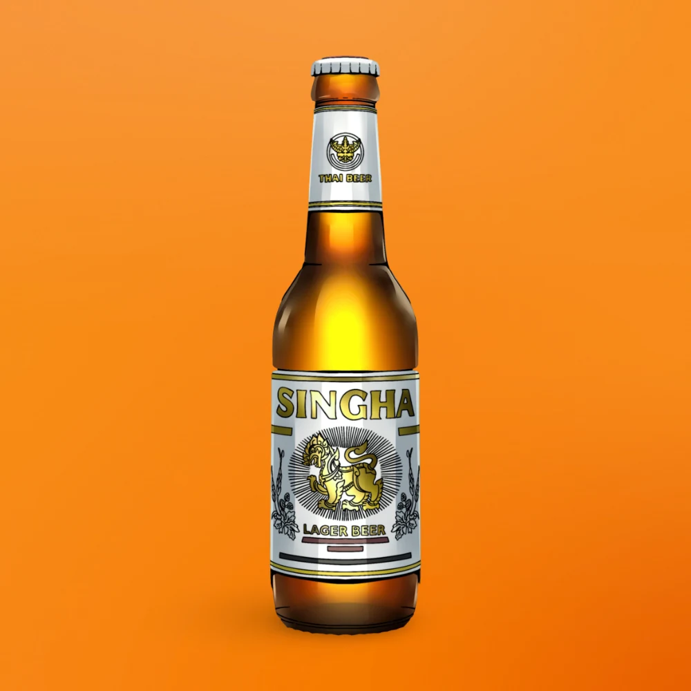 Singha at Snack Global in Kata Beach