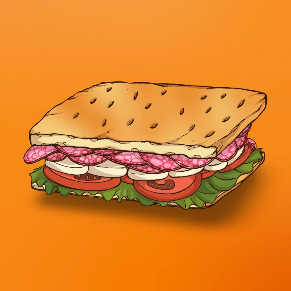 Sandwich Classico Deciso at Snack Global in Kata Beach