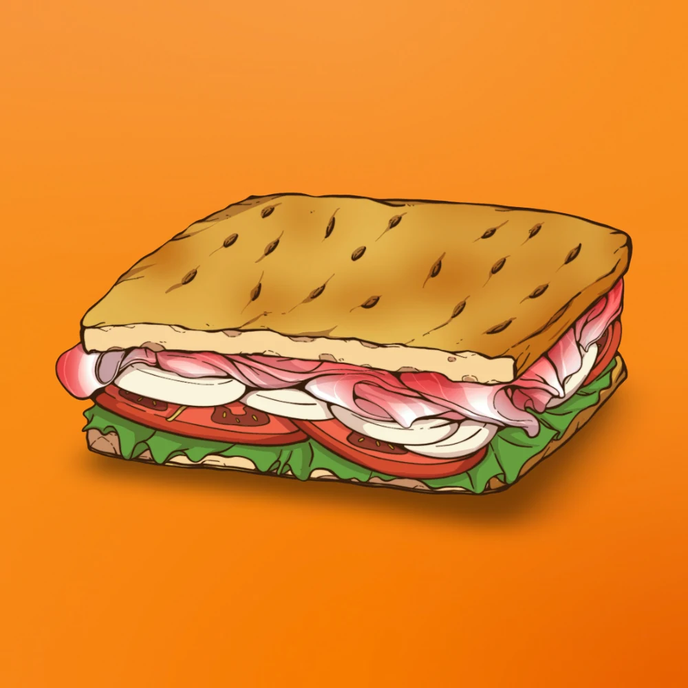 Sandwich Primavera Fresca at Snack Global in Kata Beach