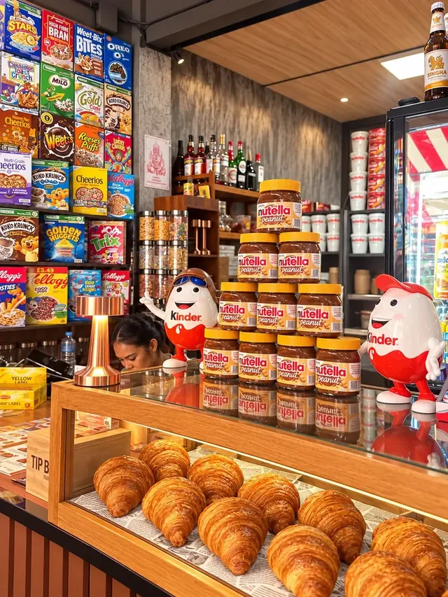 Snack Global croissant display
