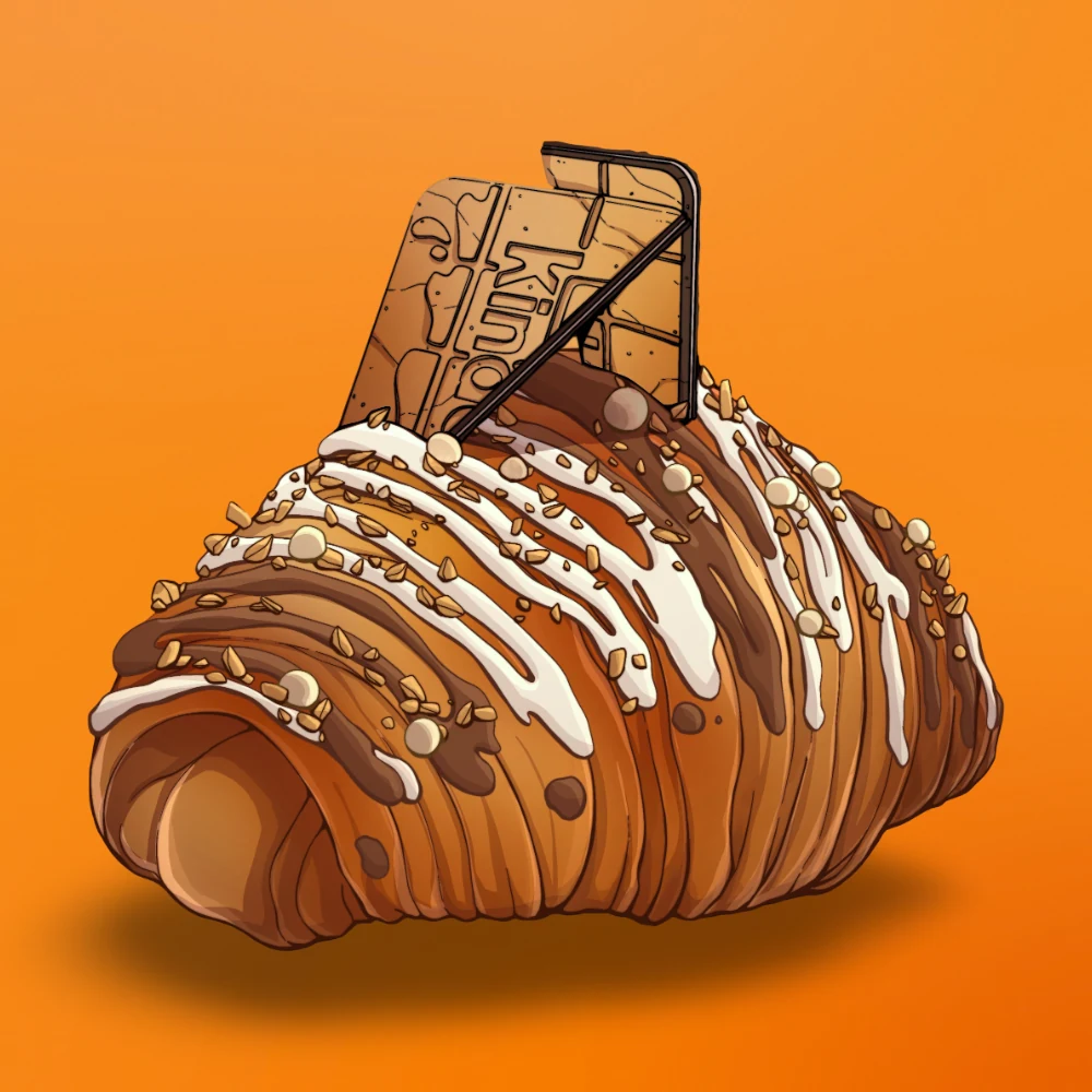 Kinder Cards Croissant at Snack Global in Kata Beach