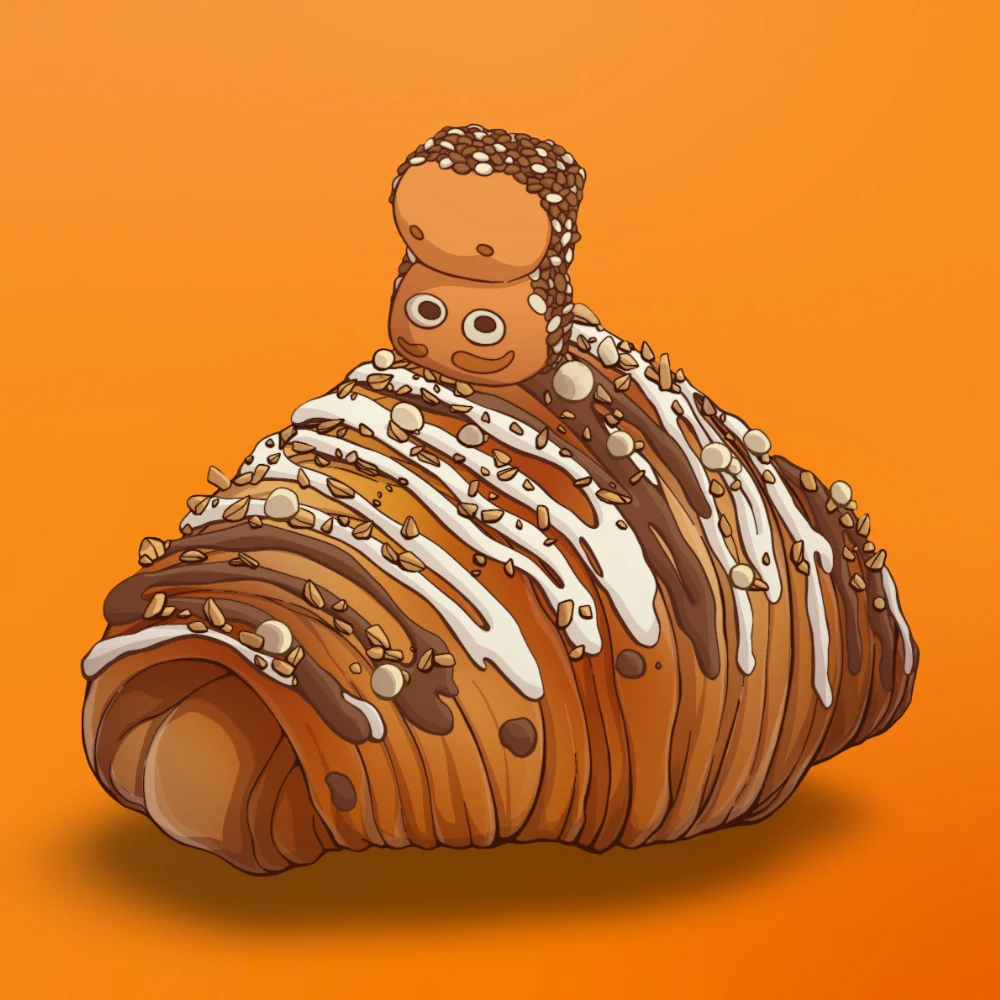 Kinder Happy Hippo Cocoa Croissant at Snack Global in Kata Beach