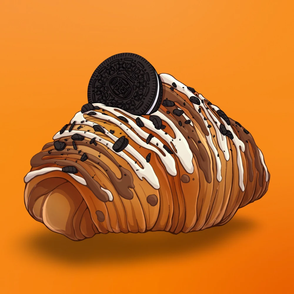 Oreo Croissant at Snack Global in Kata Beach