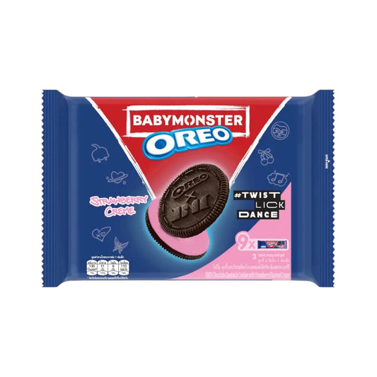 Oreo Chocolate Sandwich Cookies with Strawberry Flavored Cream 248.4g